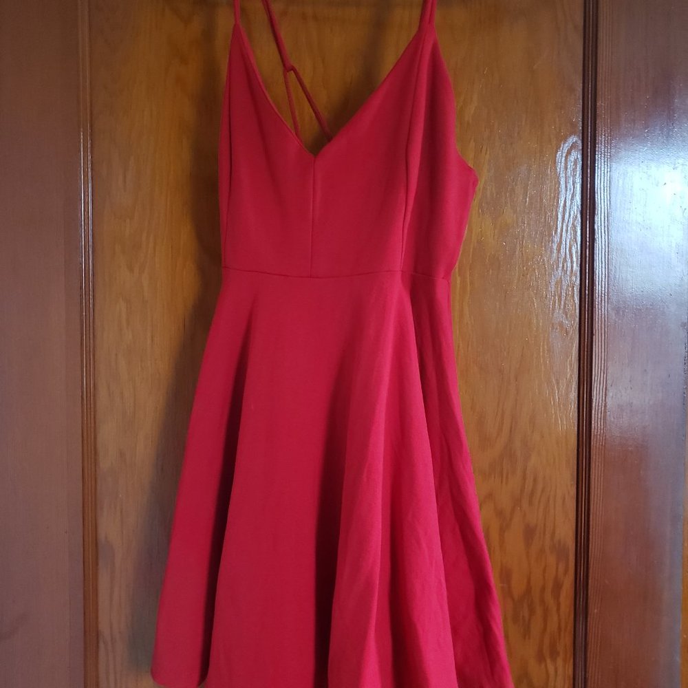 Windsor red mini dress